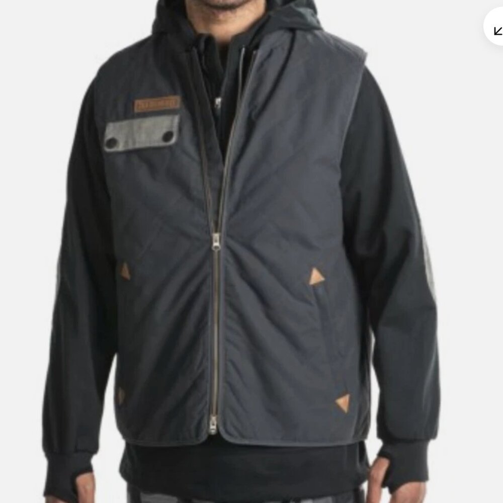 NEW SAGA WATERPROOF JACKET & VEST COMBO MENS